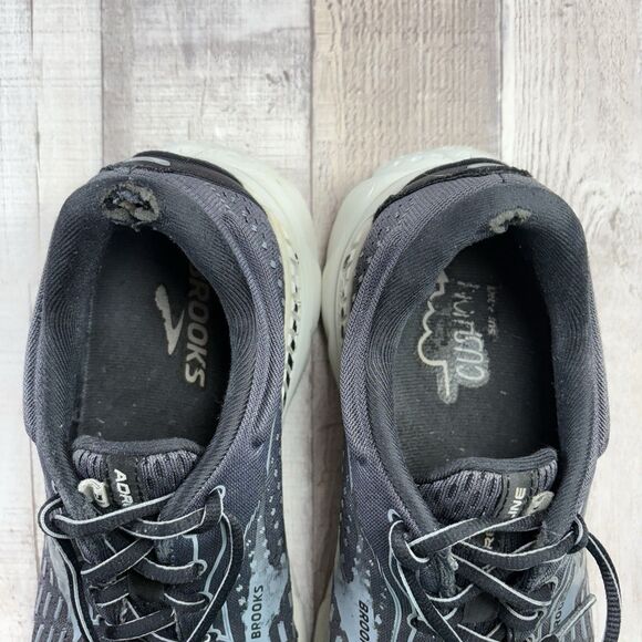 Brooks Adrenaline GTS 21 Men's Size 10 Running Shoes Athletic Sneakers Dark Gray - Picture 13 of 16